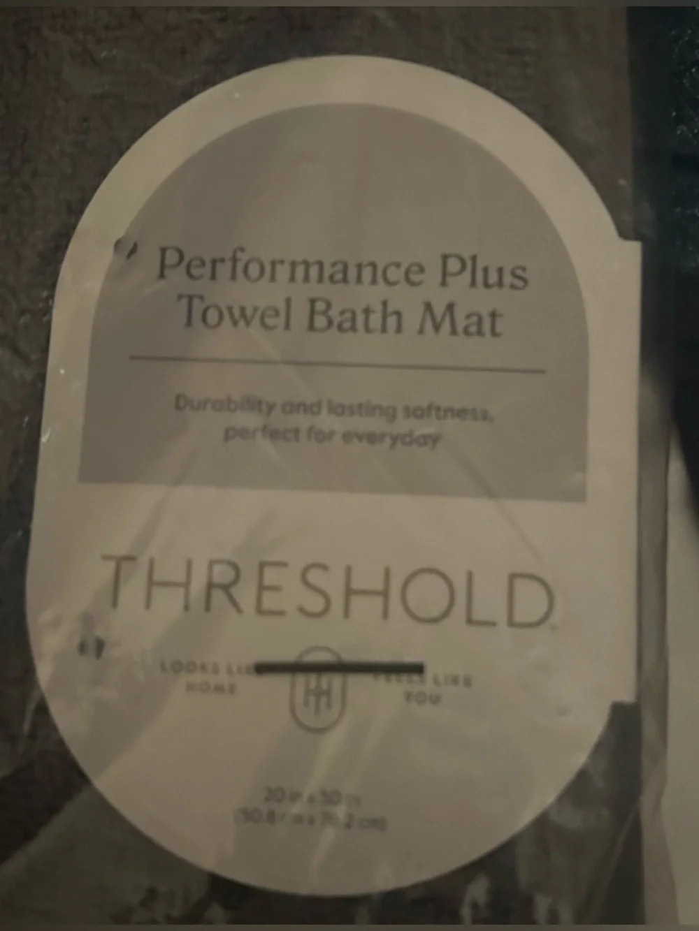Threshold Performance Plus Bath Mats in Charcoal Gray - Set of 2
